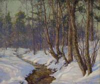 Walter Launt Palmer - Upland Stream, Mohawk Valley